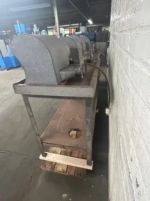 Dual Polishing Benches (4-Station System) with Baileigh DC-1450C 2HP Dust Collector