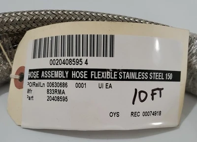 *NEW OLD STOCK* ARRS2 Stainless Steel 150 Braided Hose 10' x 1/2" + Warranty!
