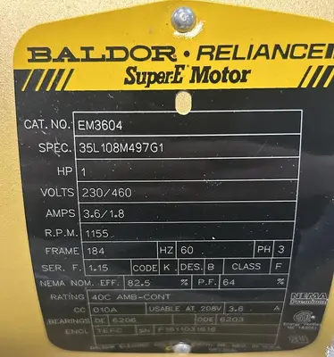 New | in-Stock BALDOR EM3604 Industrial Controls | Surplus Asset Holdings #1221204
