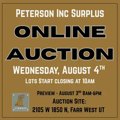 Peterson Inc Surplus Auction