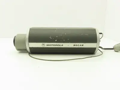 Motorola Mocam Vintage Surveillance Camera with Fujinon Lens CF12.5A-SND-M