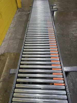 New | in-Stock 2018 INTELLIGRATED LIVE ROLLER CONVEYOR - V-BELT Roller Conveyors Wisconsin US | Packer City Sales #1297875