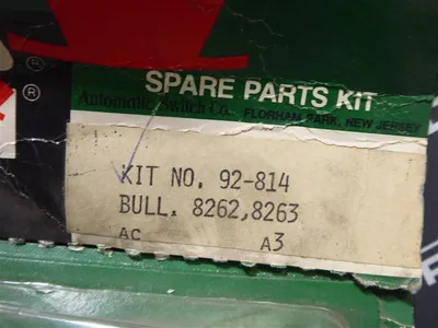 ASCO 92-814 Solenoid Valve Spare Parts Kit New NIB