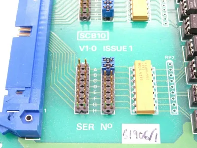 USED ARCOM SCB10 CIRCUIT BOARD V1.0 ISSUE 1