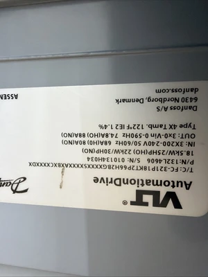USED Danfoss 132L4606