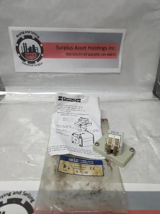 New | in-Stock FERRAZ SHAWMUT MS 7V1 9BS Miscellaneous Equipment (Electrical & Power) Ohio US | Surplus Asset Holdings #1237987