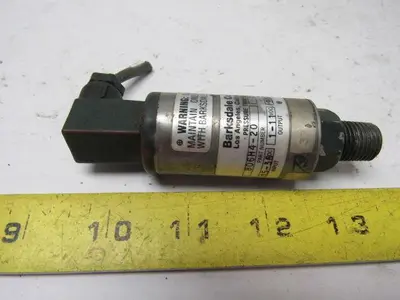 Barksdale Controls 806H4-20 Pressure Transducer 15-36 VDC Input 1-11 VDC Output