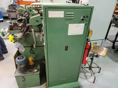 USED 1981 Myford MG-12-HAR, 1981, HYD. TABLE, AUTO INFEED, RAPID,