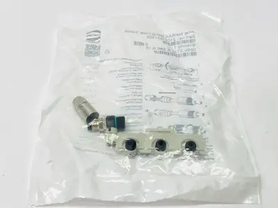 HARAX M8-S Male 3-Pole,21021511305 | Harting HARAX M8-S Male 3-Pole Circular Connector M8 21021511305 - New