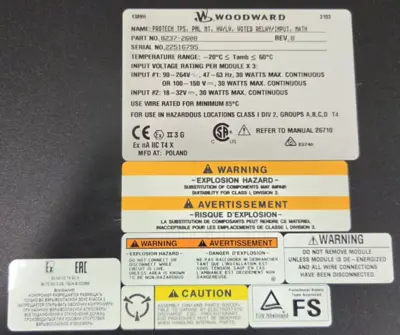 Used Woodward _UNKNOWN_ Automation Control (HMI) South Carolina US | Palmetto Automation #1543890