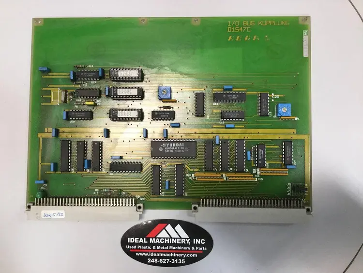 Used KEBA I/O BUS KOPPLUNG D1547C Circuit Boards Michigan US | Ideal Machinery #569208