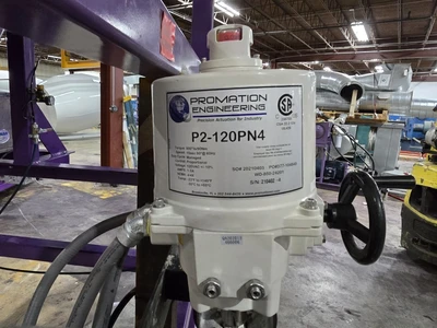 6" Diameter Hapman TubePro™  Drag Conveying System, 15 HP, New In 2020