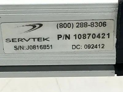 USED SERVTEK 10870421