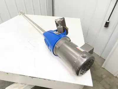 Cleveland RH-3 Clamp Tank Mixer Agitator 4.5"x 43" Impeller .5Hp 230/460V 3PH