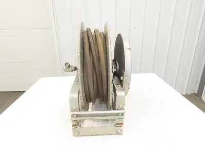 Hannay Reels 716-19-20J SR Retractable Industrial Air Hose Reel 1/2" X 35'