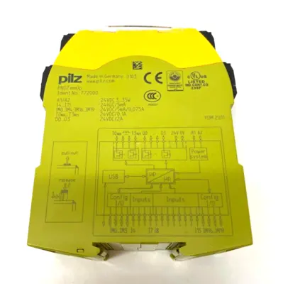 Used Pilz Pilz PNOZ mm0p Compact Configurable Mini-Base Safety Controller PLC Processors Michigan US | Maverick Industrial Sales #1389231