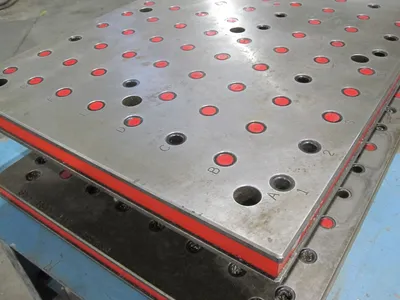 USED Chick WorkHolding Foundation Plate