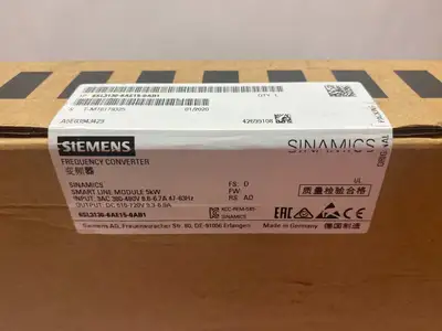 NEW SIEMENS SINAMICS S120 SMART LINE FREQUENCY CONVERTER