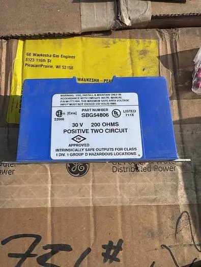 Omega Intrinsic Safety Barrier PN SBG54806