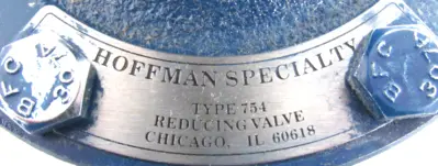 NEW HOFFMAN SPECIALTY 754 PRESSURE REDUCING VALVE 3/4" W754-13-14