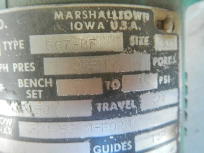 Fisher 1" 150 Class, WCB Steel Control Valve