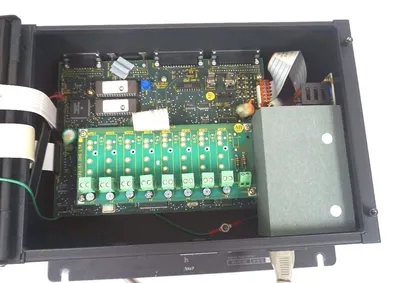 USED ALLEN BRADLEY 2755-DS1A-B1-R1 BAR CODE DECODER SER. B, REV. F