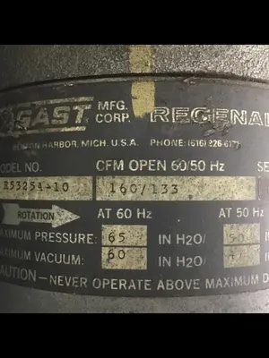 USED GAST MFG R5325A-10