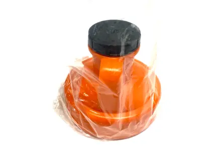 NEW OILSAFE MULTI-PURPOSE STORAGE LID, 48MM OPENING, ORANGE
