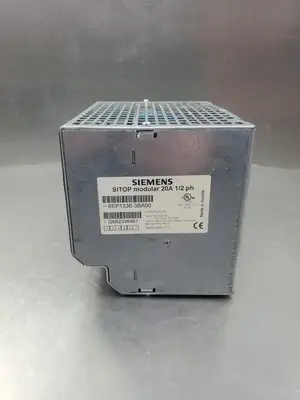 SIEMENS 6EP1336-3BA0 SITOP Modular Power Supply, 24VDC, 20A. 4D-7