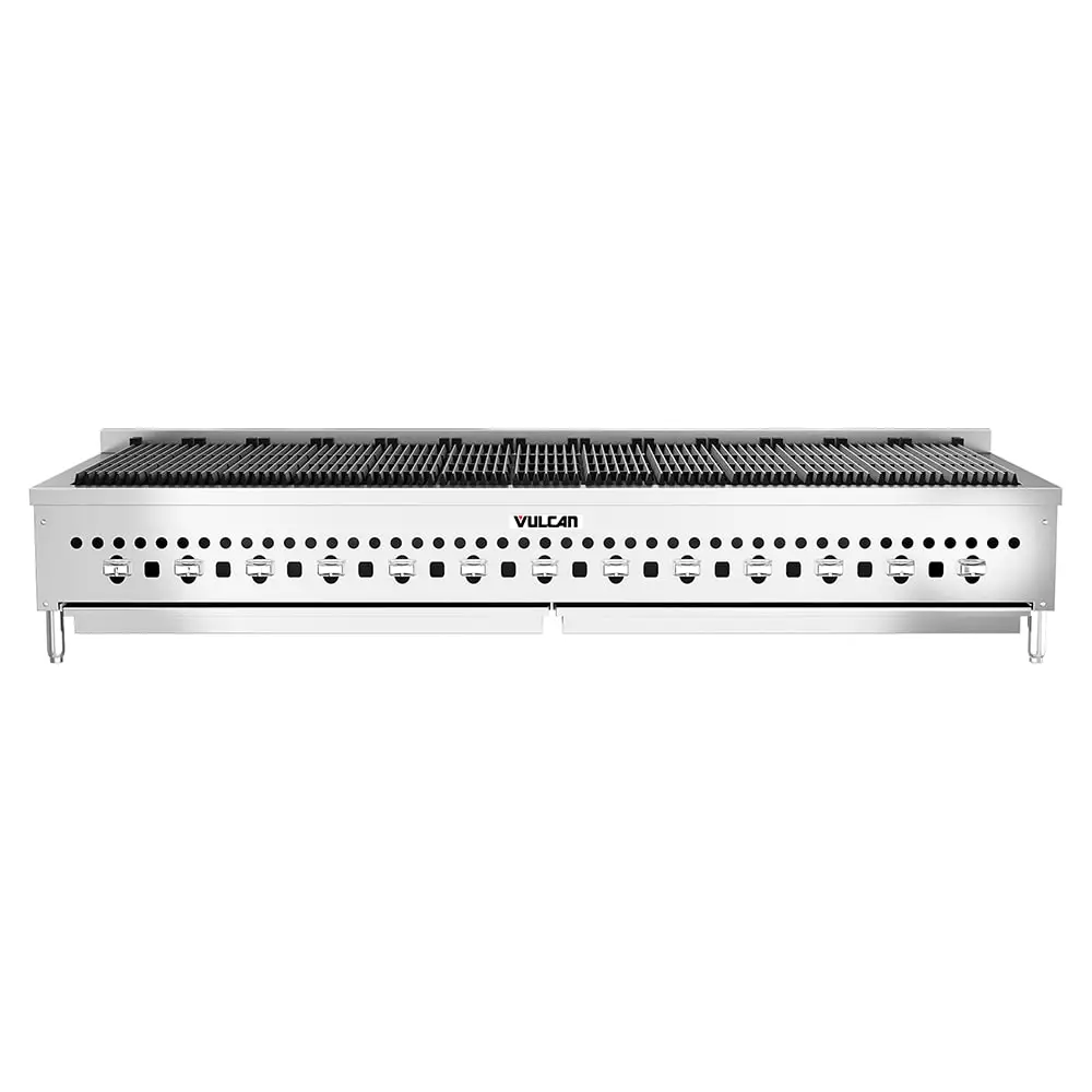 Vulcan VCCB72 72" Radiant Charbroiler W/ Cast Iron Grates, Liquid Propane