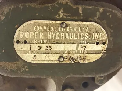 USED ROPER FIGURE 1F35 TYPE 27