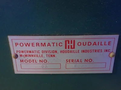 USED POWERMATIC 66