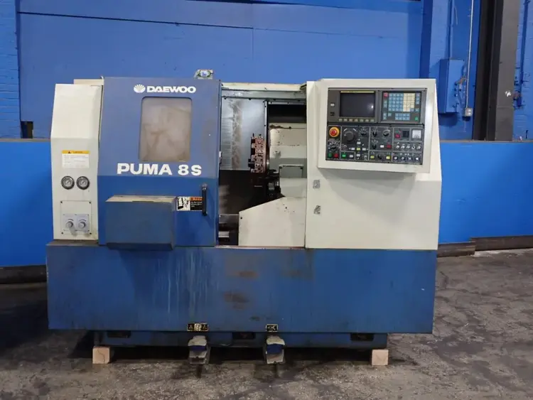 Used 1996 DAEWOO PUMA 8S CNC Lathes Ohio US | HGR 24 #916420