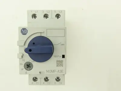 Allen Bradley 140MP-A3E-B25 Manual Motor Starter Circuit Breaker 1.6-2.5A Ser B