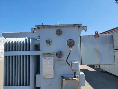 1500 kVA Onan Sealed Transformer, 25000 pri. volts, 2400 sec. volts