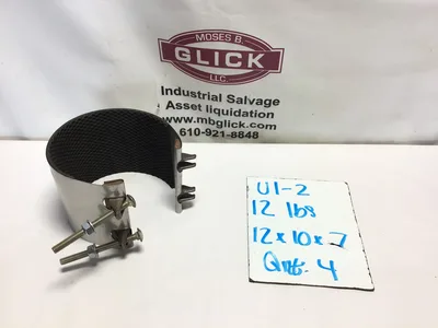 H-V MFG Co Inc Jiffy Clamp & Sleeve Coupling 6 X 6 Stainless Steel