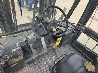 Hyster H280XL Diesel Forklift, Single Stage, Side Shift, Clamp, 14,460 Hours Indicated
