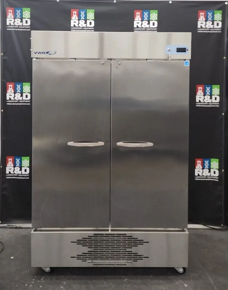 VWR GTVWG49FSSA Double Door Reach-In Stainless -20 C Commercial Freezer 49cf