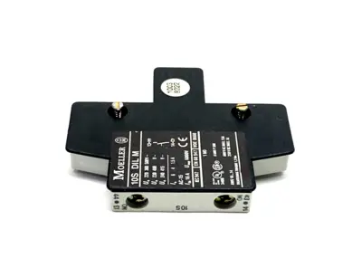 10S DIL M,10SDILM,S-5616,089080 | Moeller S-5616 Accessory Kit, Terminal Blocks & 10SDILM x4 15A Auxiliary Contact - New Other