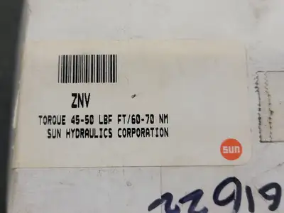 NEW SUN HYDRAULICS ZNV