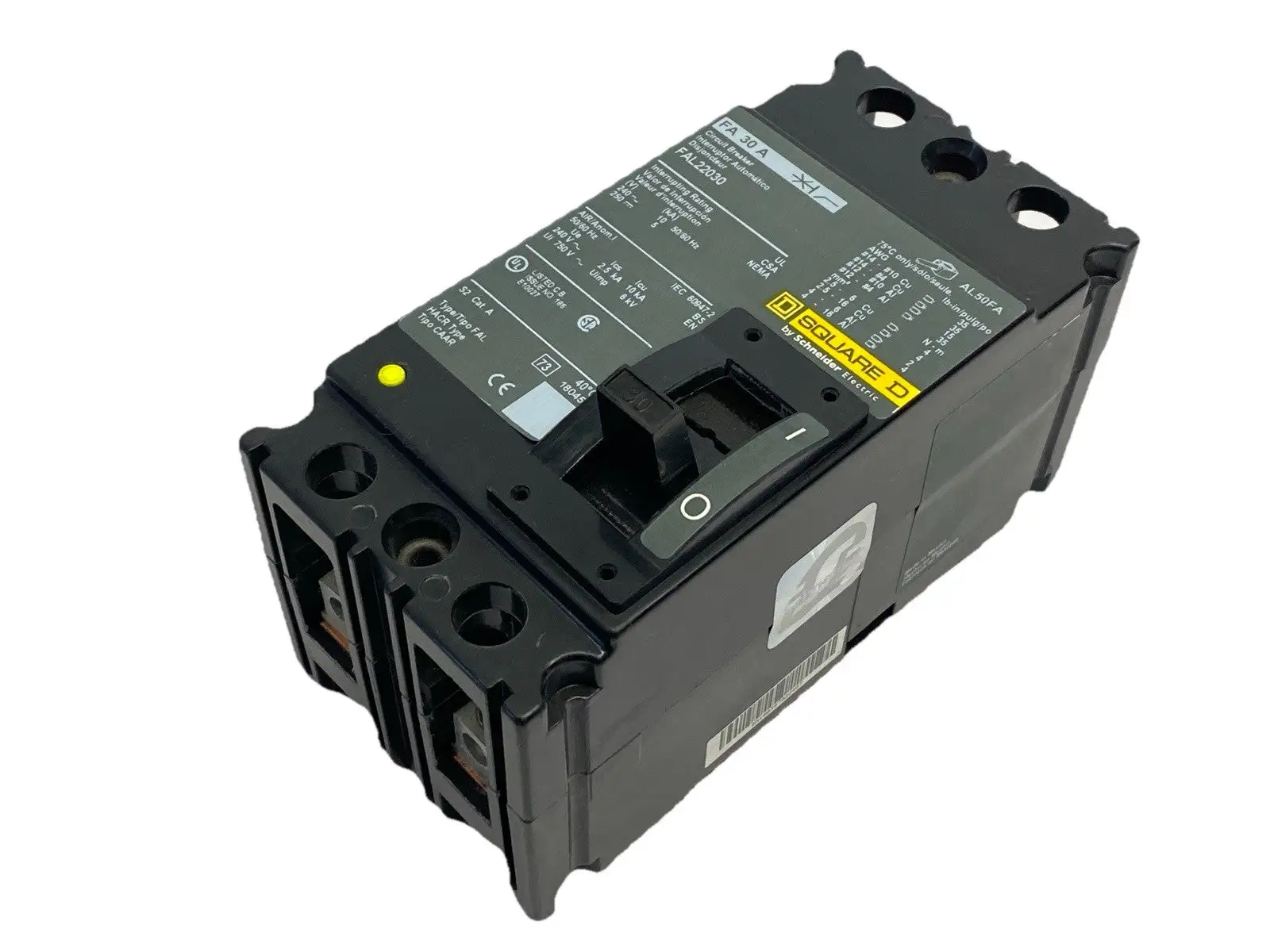 FAL22030 | Schneider Electric  Square D Circuit Breaker 2 Pole 30A 240V - New Other
