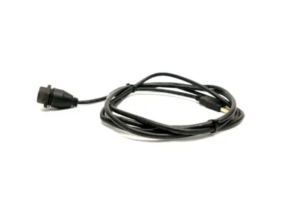 L-Com WPUSBAX-2M Waterproof Panel Mount USB Cable Female To Male Type A 2m - Used