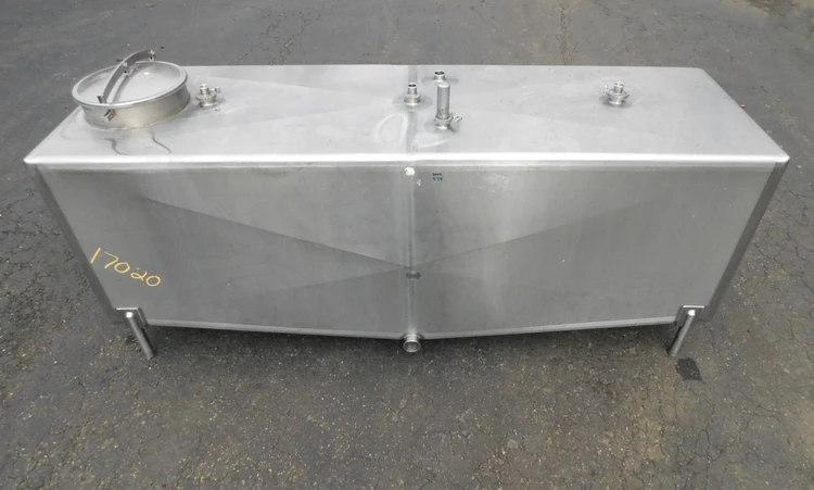 Used 675 GALLON TANK RETANGULAR TANK Stainless Steel Tanks New Jersey US | Champion Trading Corporation #424660