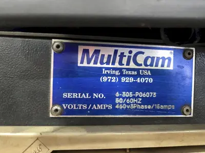Used 2008 MULTICAM 340-0470 Plasma Cutters Ohio US | G-2000, Inc. #1392342