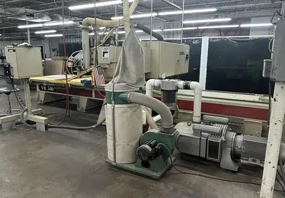 KOMO VR510 MACH-II, 5' x 10' MOVING TABLE CNC ROUTER