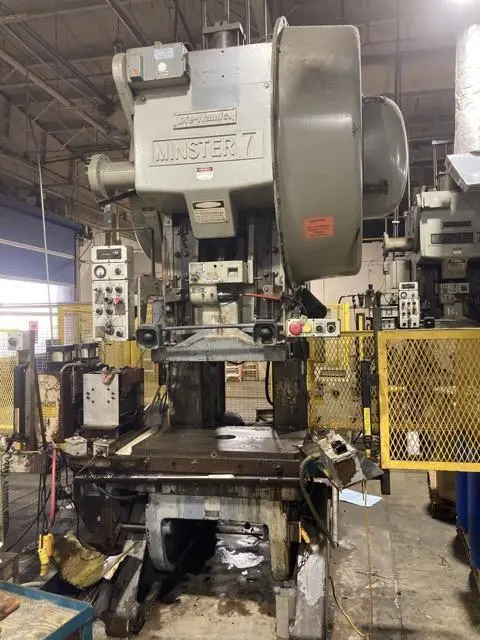 Used MINSTER 101 -7D FLYWHEEL O.B.I. Presses Ohio US | D & D Industries #476298