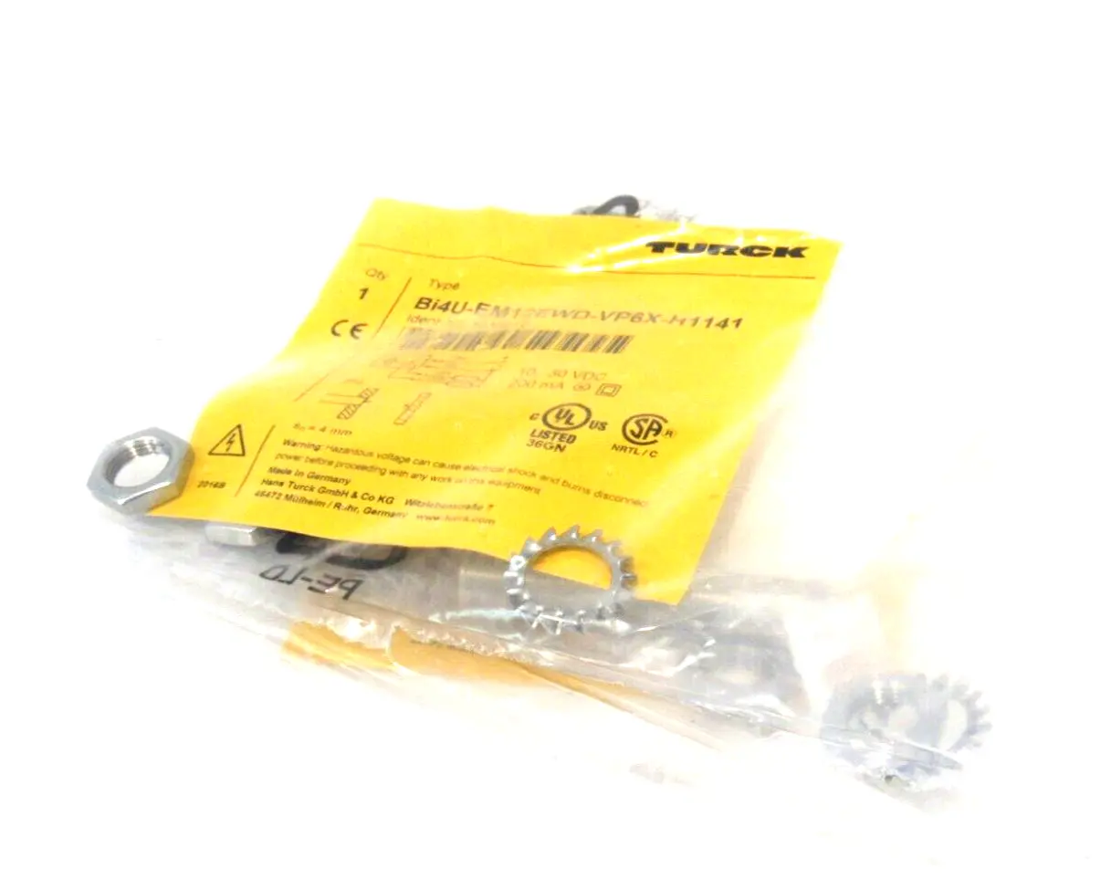 NEW TURCK BI4U-EM12EWD-VP6X-H1141 INDUCTIVE SENSOR 1635012