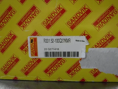 Sandvik 100mm Adjustable Milling Cutter 63mm Pro R331.52-100Q27KMR (LOC3108B)