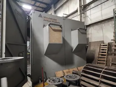 USED WHEELABRATOR LE MODULAR BLAST ROOM