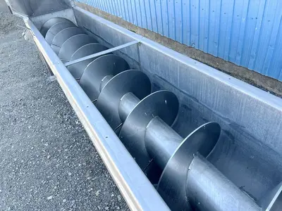 Used Screw Conveyor, 24’’ Diameter x 252’’ Long